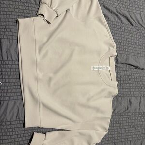 Lululemon Athletica Off-White Long Sleeve Top
